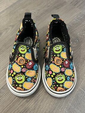 Yo Gabba Gabba Vans Toddler Shoes - No Tie / Slip-on